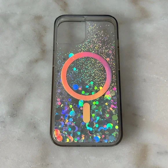 Apple iPhone 13 Silicone Case Set of 3 Purple,  Pink and Glitter Pink Sky Case - Picture 10 of 15